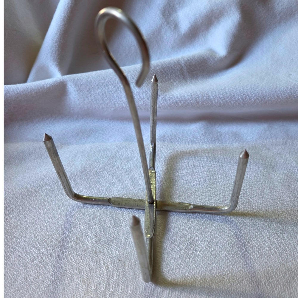 Vintage Aluminum Potato Baking Stand Taiwan Set of 2